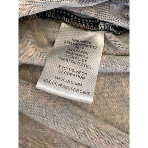 Anthropologie Daniel Rainn Boho Paisley Sleeveless Top Sz M EUC Summer Vibes - Picture 8 of 8